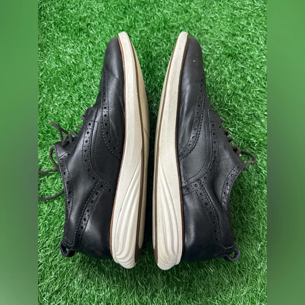 Cole‎ Haan Black Leather Men's Brogues Size 9.5